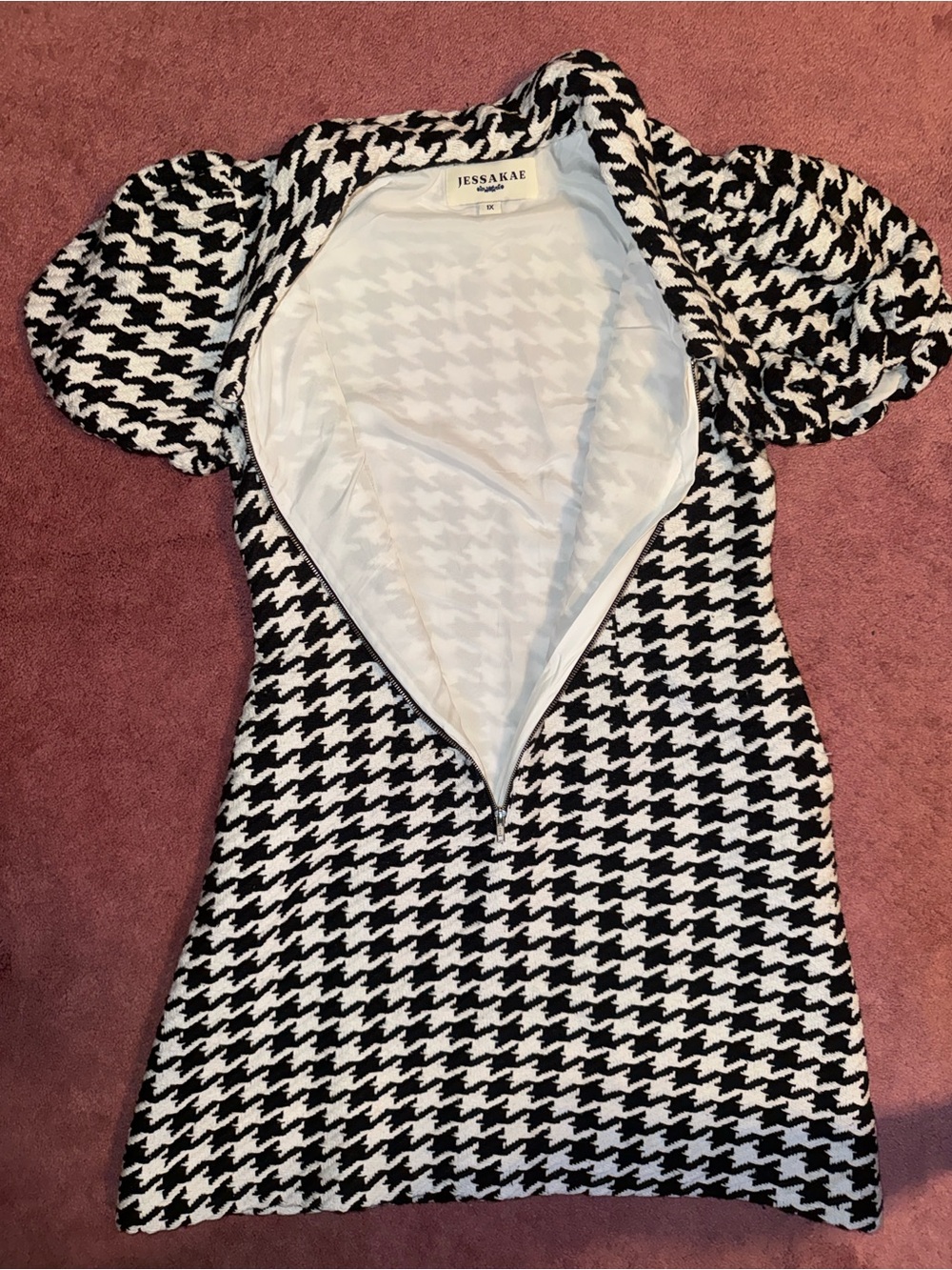JessaKae Houndstooth Elie Dress - Picture 5 of 6